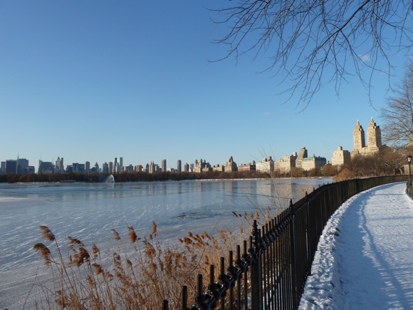 reservoir path Central Park