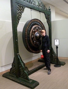 Listening to sound at Museum of Musical Instruments