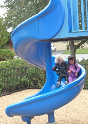 at play in Sharon Park