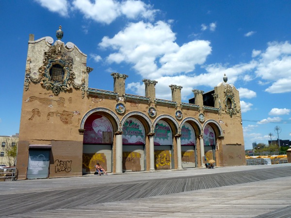 Coney Island boardwalk