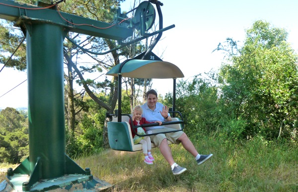 sky ride at zoo_052111 sky ride at Oakland Zoo