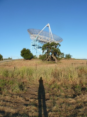 Big Dish shortly after dawn on a warm morning