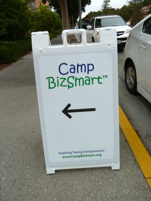 Camp BizSmart on Stanford campus