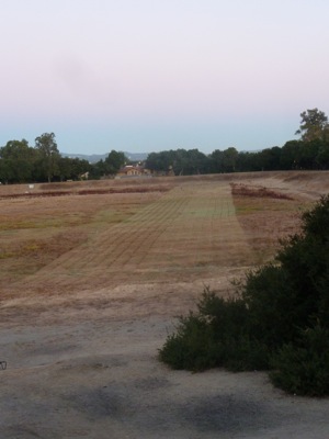 Lake Lagunita gets plowed